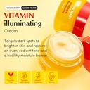 EQQUALBERRY Vitamin Illuminating Cream – Vitamin C & 5% Niacinamide + 3% TXA | Dark Spots Cream | Ceramide Barrier Strength | Glowy, Lightweight Hyd