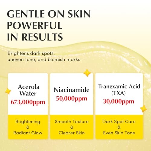 EQQUALBERRY Vitamin Illuminating Cream – Vitamin C & 5% Niacinamide + 3% TXA | Dark Spots Cream | Ceramide Barrier Strength | Glowy, Lightweight Hyd