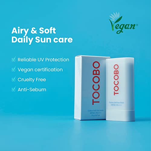 TOCOBO Cotton Soft Sun Stick SPF50+ PA++++ 19g - Gallery View 2 | Abdulghani Trading