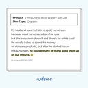 Isntree Hyaluronic Acid Watery Sun Gel (2ea) Set