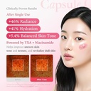 Medicube TXA Niacinamide Hydrating Capsule Face Cream Korean Skincare - Travel Size - 55g