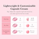 Medicube TXA Niacinamide Hydrating Capsule Face Cream Korean Skincare - Travel Size - 55g