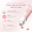Medicube PDRN Pink Peptide Eye Serum Korean Skincare - 30ml: Cream, Unscented, Normal Skin