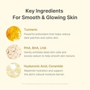 Medicube Body Peel Shot with Turmeric | Gentle Body Exfoliating Serum with BHA, LHA & PHA for Dead Skin Cells, Uneven Looking Skin & Excess Sebum | 9.