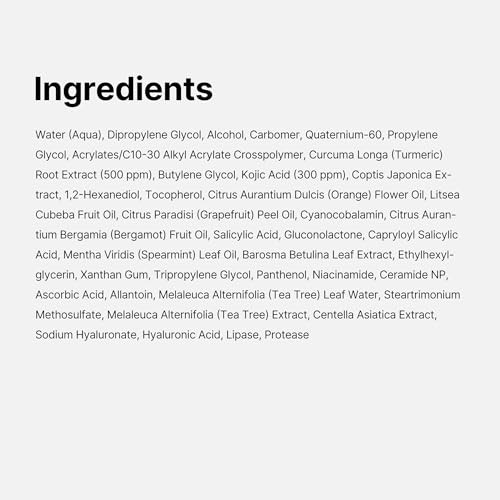 Medicube Body Peel Shot with Turmeric | Gentle Body Exfoliating Serum with BHA, LHA & PHA for Dead Skin Cells, Uneven Looking Skin & Excess Sebum | 9.
