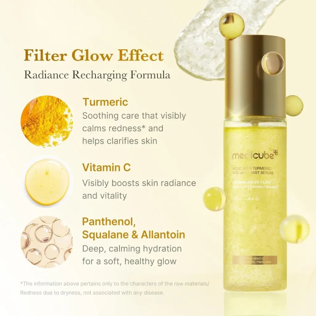 Kojic-Acid-Turmeric-Vita-Jelly-Mist-Serum-MEDICUBE-4.webp