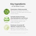 Medicube 3H Daily Relief Cream | Daily Soothing Moisturizer for All Skin Types | Lightweight Comforting Cream Ideal for Use After Spot Care | Guaiazul