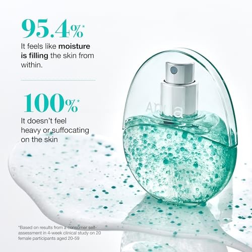 ANUA PDRN Collagen Glow Facial Serum Spray, Hydrating Face Mist, Hyaluronic Acid, Dewy Glass Finish, All Skin Types, Instant Plumping Hydration, Firmi