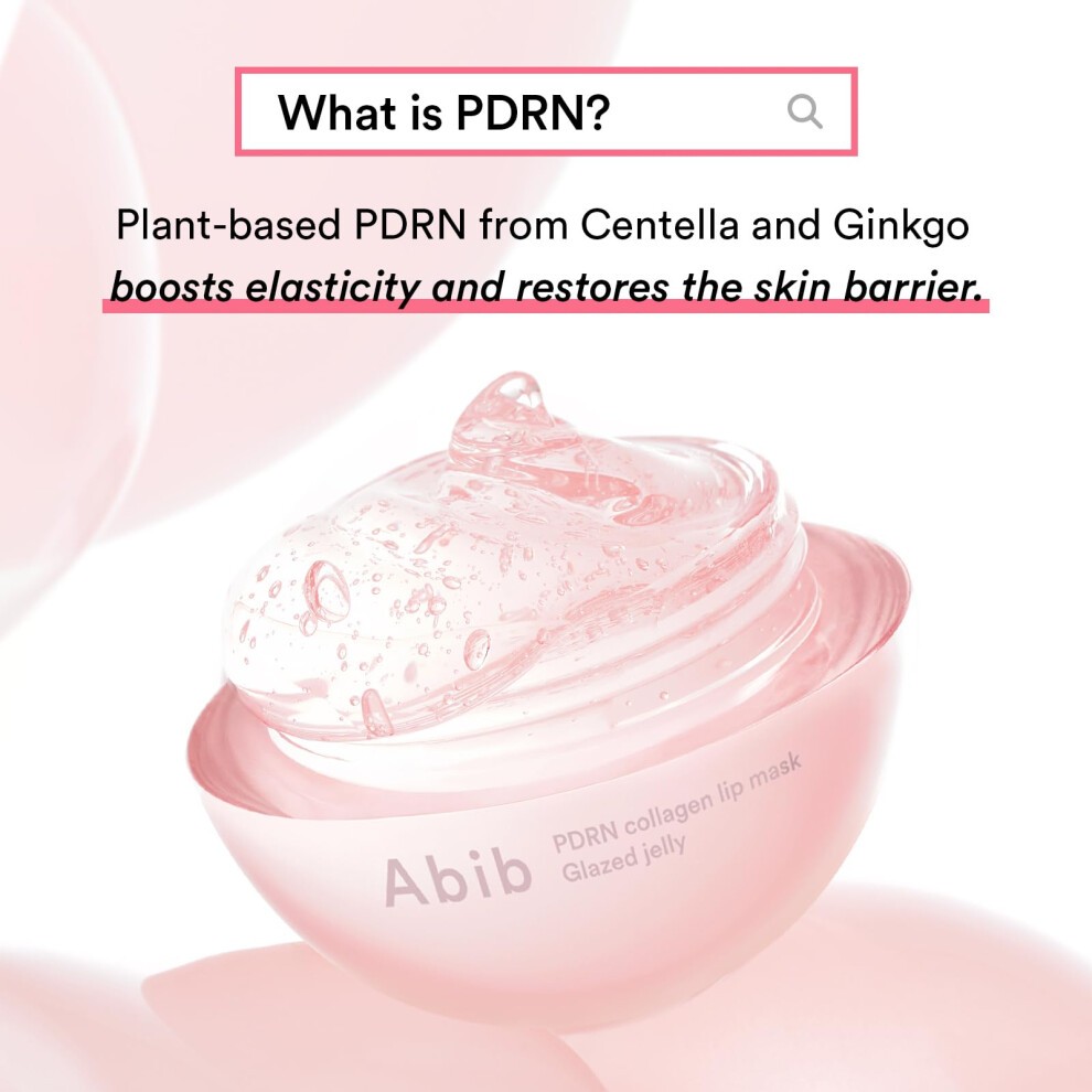 Abib - PDRN Collagen Lip Mask Glazed Jelly 11 G - Firming Lip Mask for All Skin Types