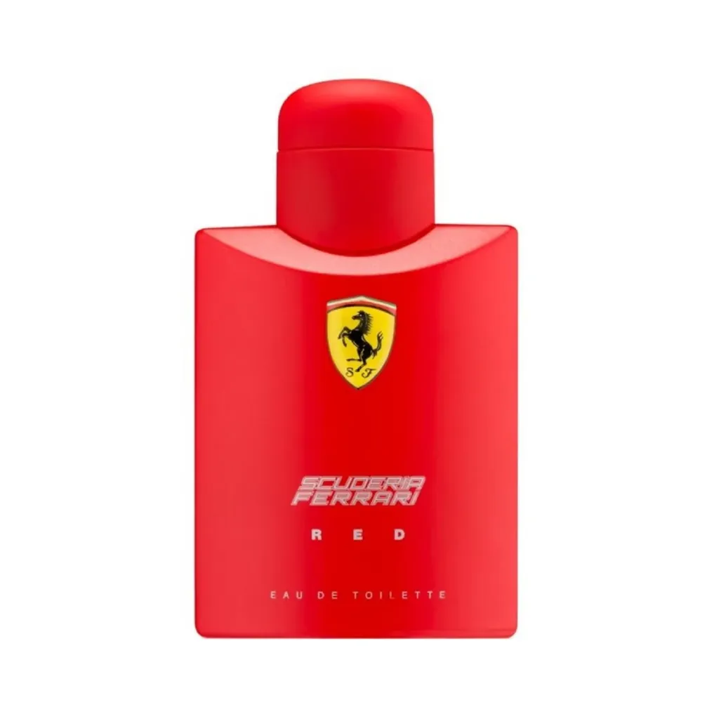 Ferrari Scuderia Red Eau de Toilette 125ml for Men - Bottle View | Abdulghani Trading