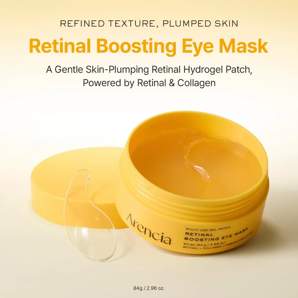 Arencia Retinal Boosting Hydrogel Eye Mask - 60 Pcs - Official Product Image | Abdulghani Trading