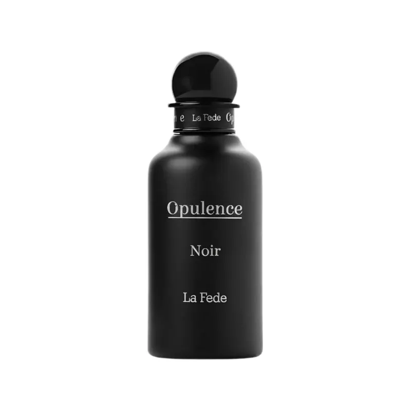 Khadlaj La Fede Opulence Noir Eau de Parfum 100ml Unisex - Bottle View | Abdulghani Trading