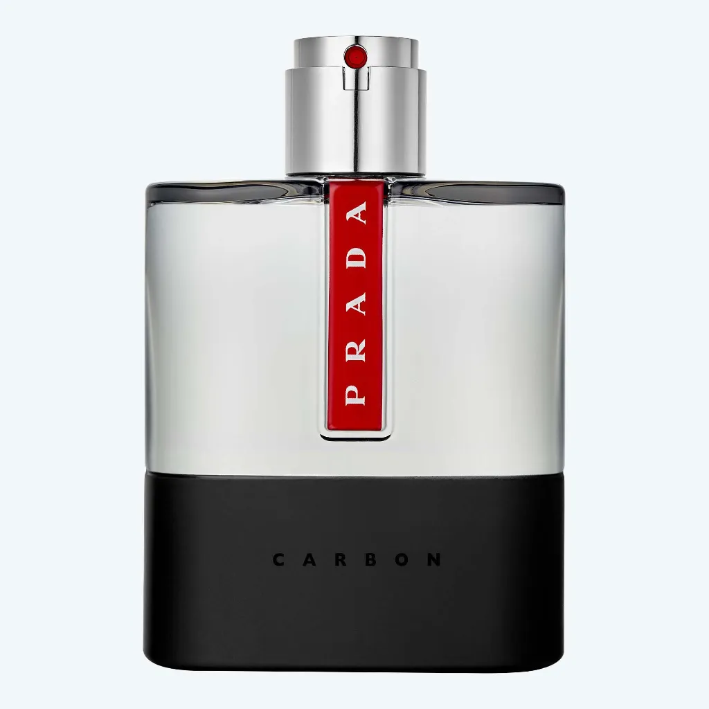 Prada Luna Rossa Carbon Eau de Toilette Refillable 150ml for Men - Bottle View | Abdulghani Trading