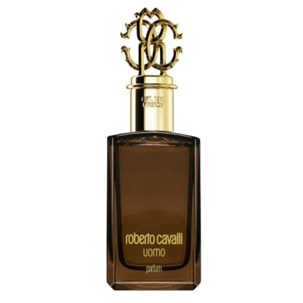 Roberto Cavalli Uomo Parfum 100ml for Men - Bottle View | Abdulghani Trading