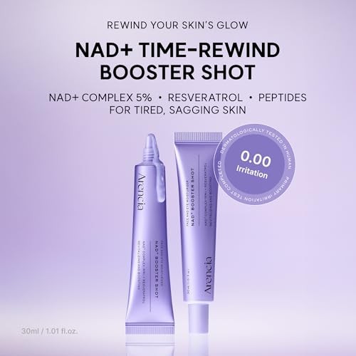Arencia NAD+ Booster Shot Anti-Aging Serum - 30 ml - Official Product Image | Abdulghani Trading