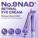 Numbuzin - No.9 NAD+ Retinol Volumetox Eye Cream - 20ml