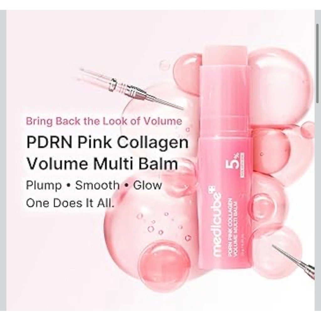 Medicube PDRN Pink Collagen Volume Multi Balm Stick - 10 g - Official Product Image | Abdulghani Trading