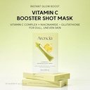 Arencia Vitamin C Booster Shot Sheet Mask - 5 Pcs (135 ml) - Official Product Image | Abdulghani Trading