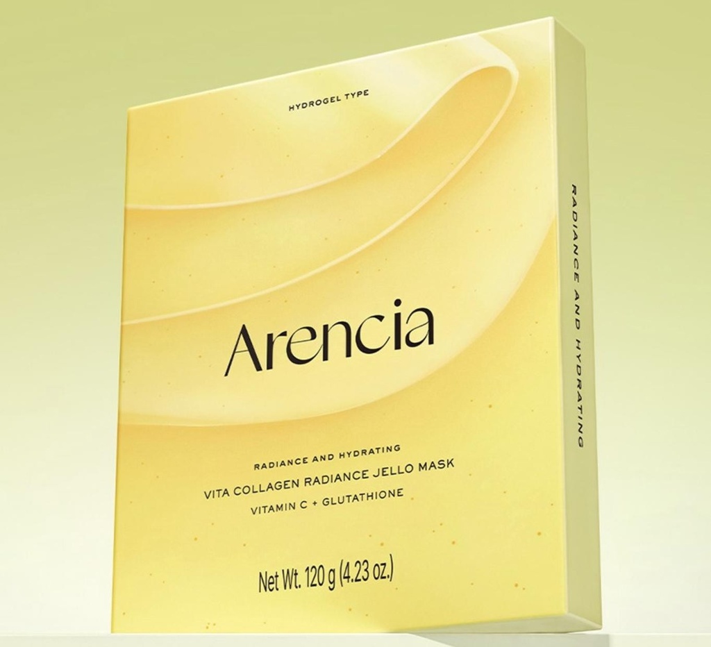Arencia Vita Collagen Radiance Jello Mask - 4 Pcs (120 g) - Official Product Image | Abdulghani Trading