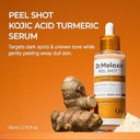 Dr. Melaxin Peel Shot Exfoliating Kojic Acid Turmeric Serum 80ml - Official Product Image | Abdulghani Trading