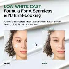 Anua Heartleaf Silky Moisture Sun Cream SPF50+ PA++++ 50ml - Official Product Image | Abdulghani Trading