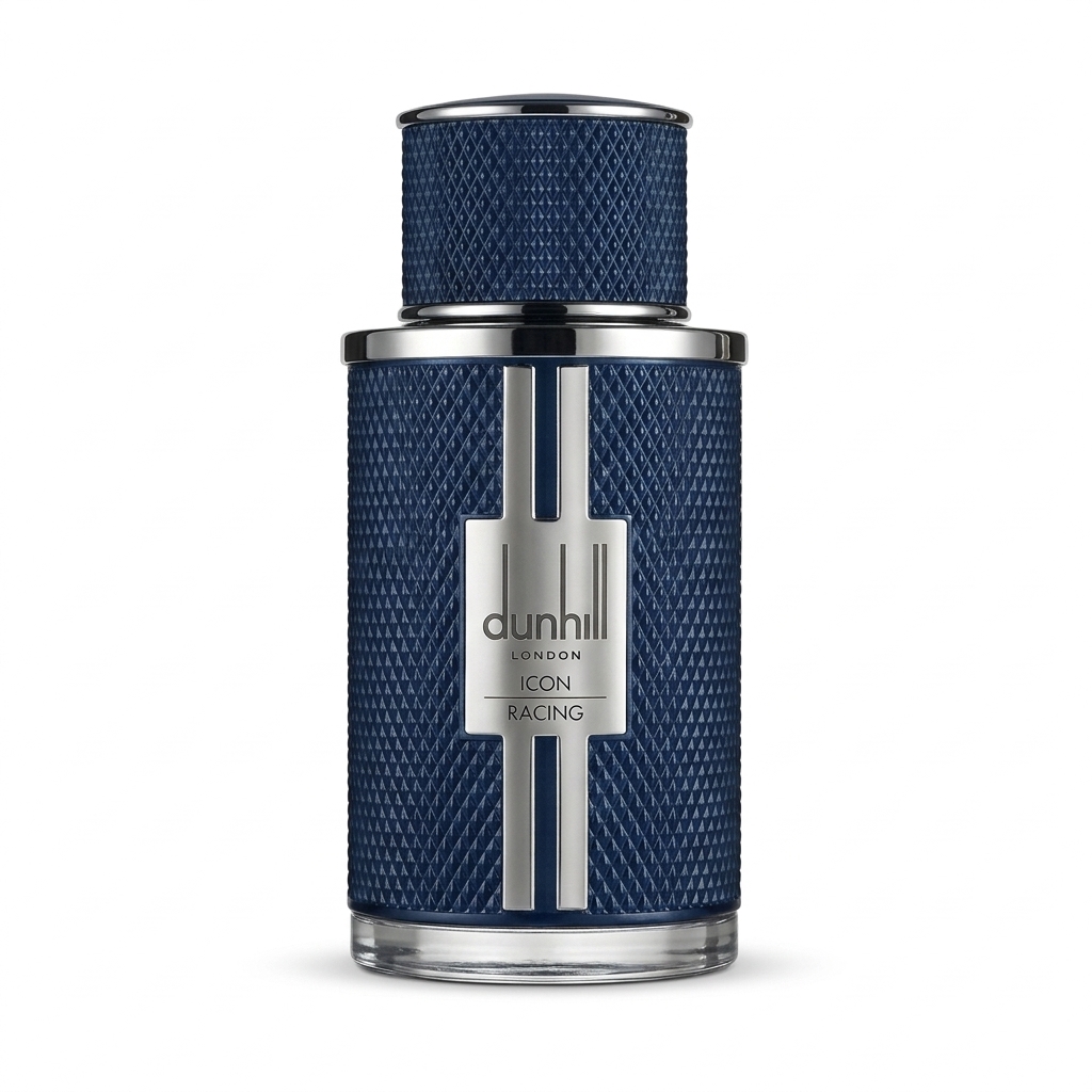 Dunhill Icon Racing Blue Eau de Parfum for Men - 100 ml - Bottle View | Abdulghani Trading