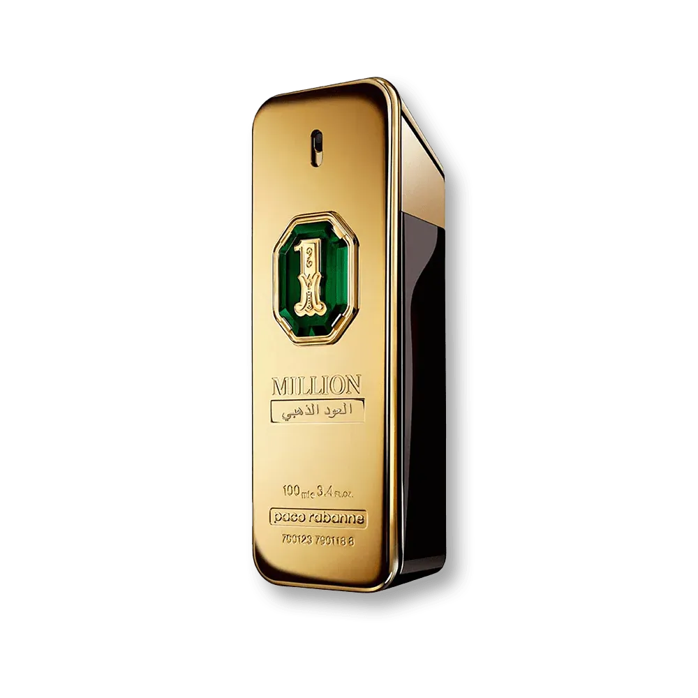 Rabanne 1 Million Golden Oud Parfum Intense 100ml for Men - Official Product Image | Abdulghani Trading