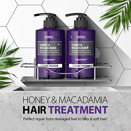 KUNDAL - Honey & Macadamia Protein Hair Treatment - 500ml - White Musk