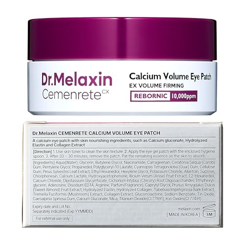 Dr. Melaxin by Dr. Melaxin Cemenrete Calcium Volume Eye Patch -60ct for UNISEX