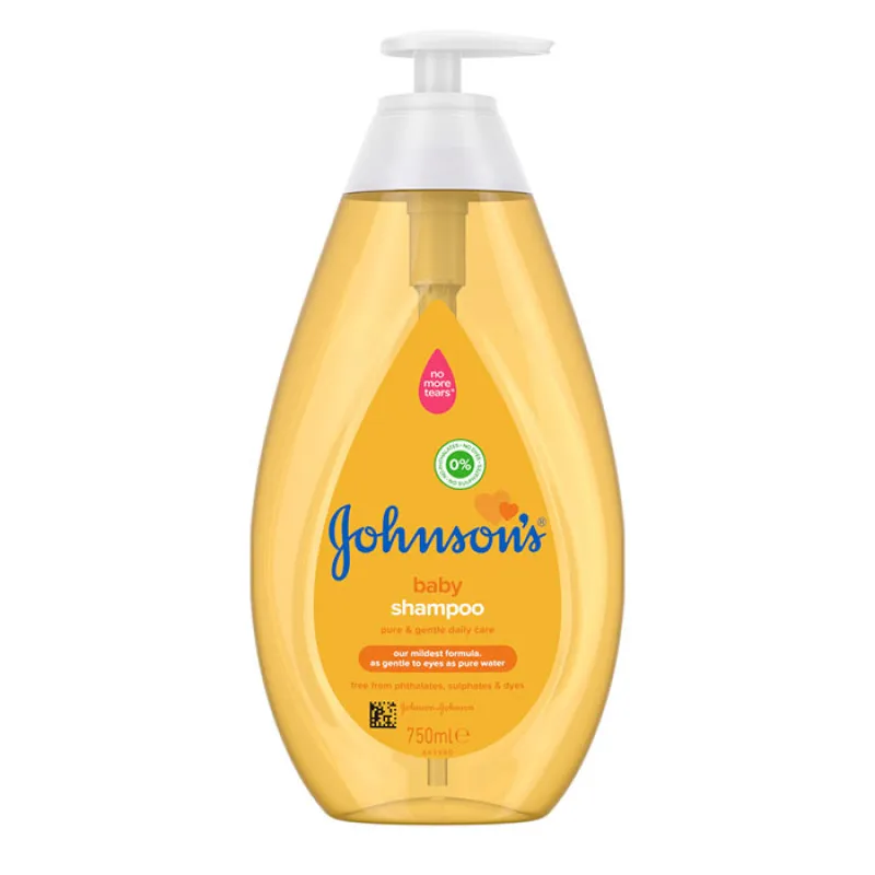 Johnson's Shampoo 750ml Italian Pump.webp