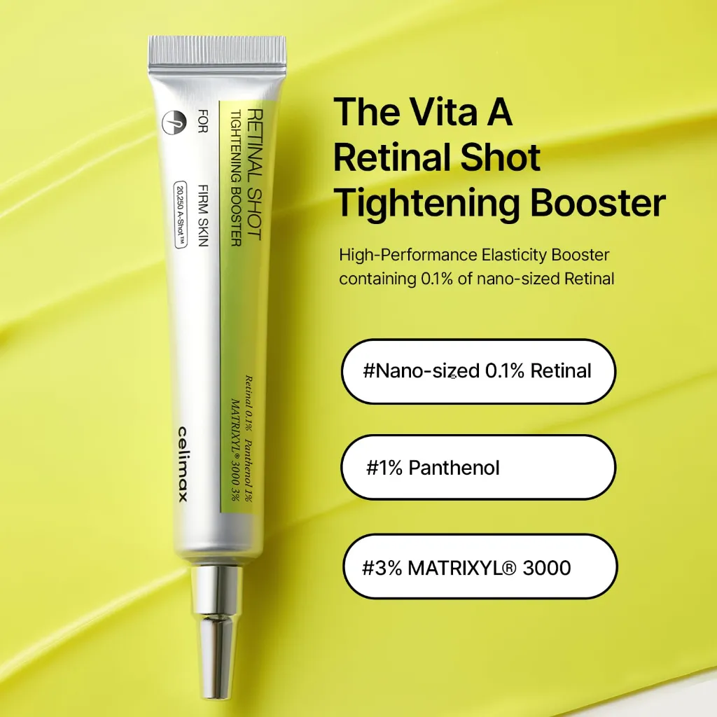 Celimax The Vita-A Retinal Shot Tightening Booster 15ml - Official Product Image | Abdulghani Trading