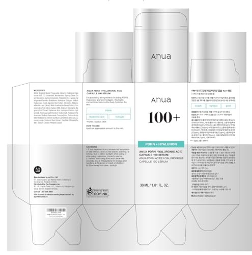 ANUA PDRN Hyaluronic Acid Capsule 100 Serum (30ml)