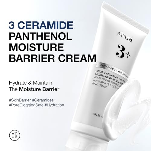 Anua 3 Ceramide Panthenol Moisture Barrier Cream 100ml - Official Product Image | Abdulghani Trading