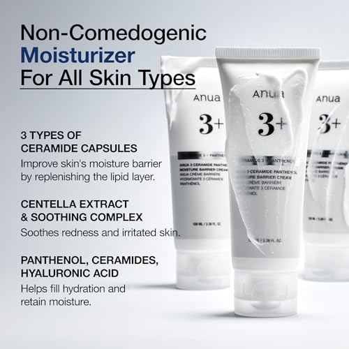 Anua 3 Ceramide Panthenol Moisture Barrier Cream 100 Ml