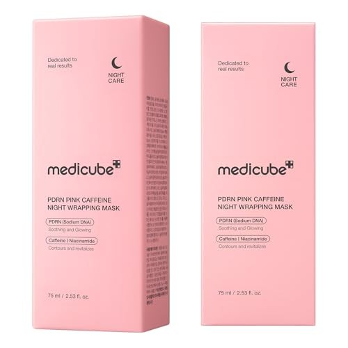 Medicube PDRN Pink Caffeine Night Wrapping Mask (75ml)