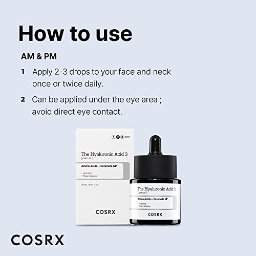 COSRX the Hyaluronic Acid 3 Serum (20ml)