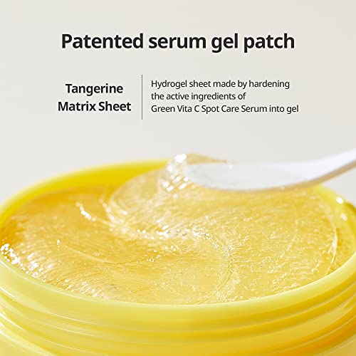 Goodal - Tangerine Vita C Eye Gel Patch 60 X - Brightening Eye Patch for Tired-stressed Skin