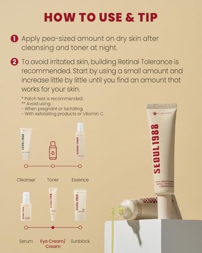 K-SECRET Seoul 1988 Eye Cream Retinal Liposome 4% + Fermented Bean 30 Ml