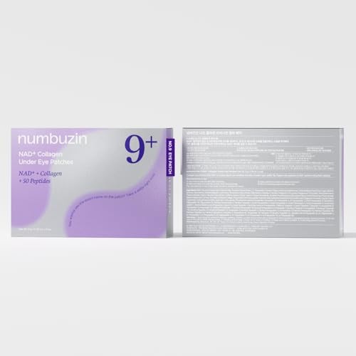 Numbuzin No.9 NAD+ Collagen Under Eye Patches 5 Pcs