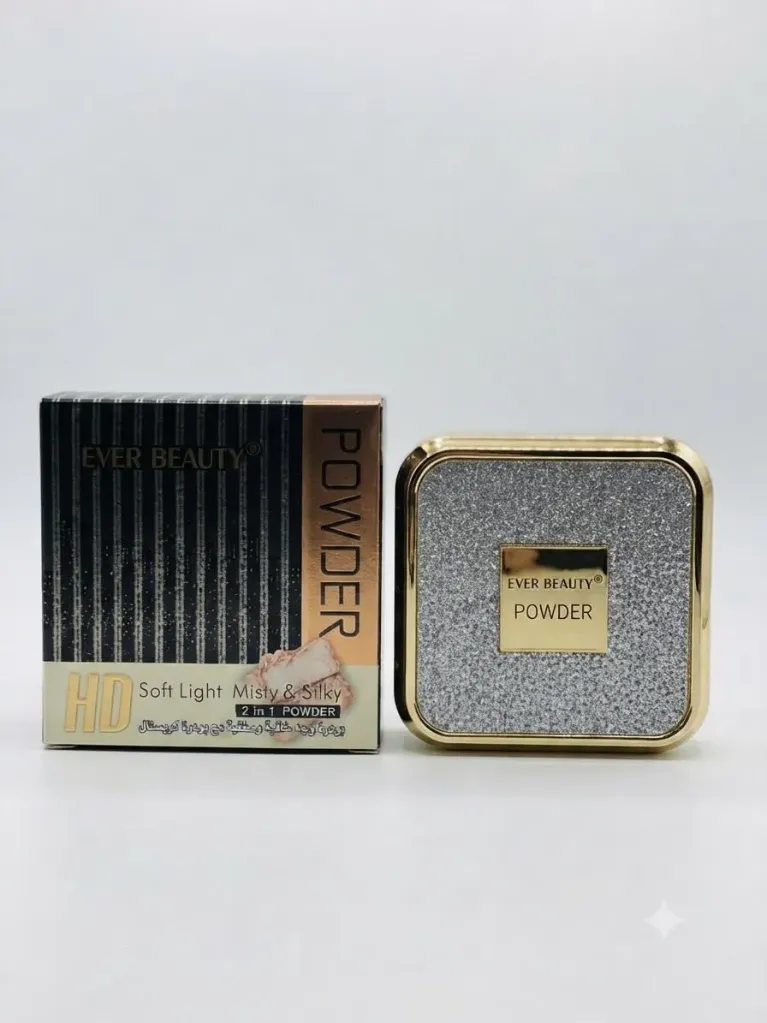 Ever Beauty HD Soft Light Misty & Silky 2 in 1 Powder