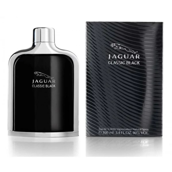 [21-605] Jaguar Classic Black Eau de Toilette 100ml for Men