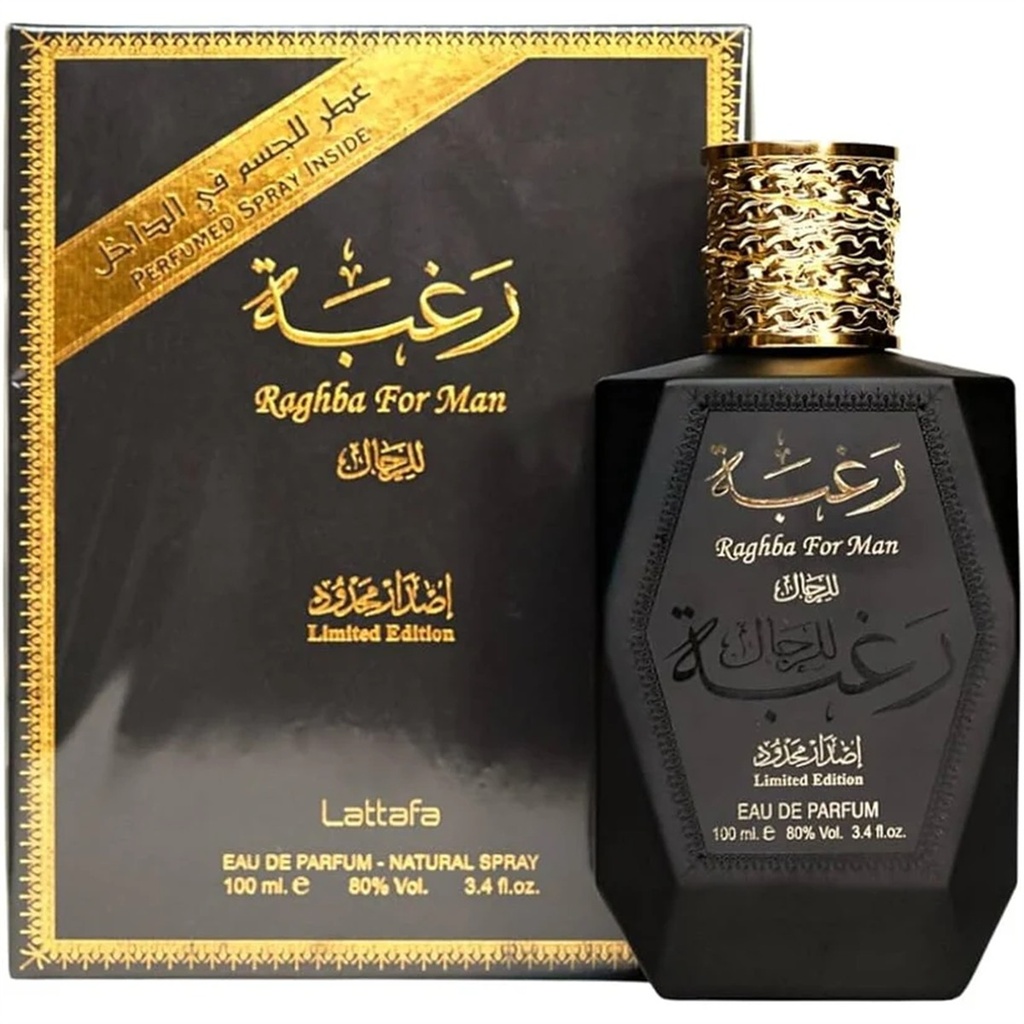 Lattafa Raghba For Man Edp 100ml Men