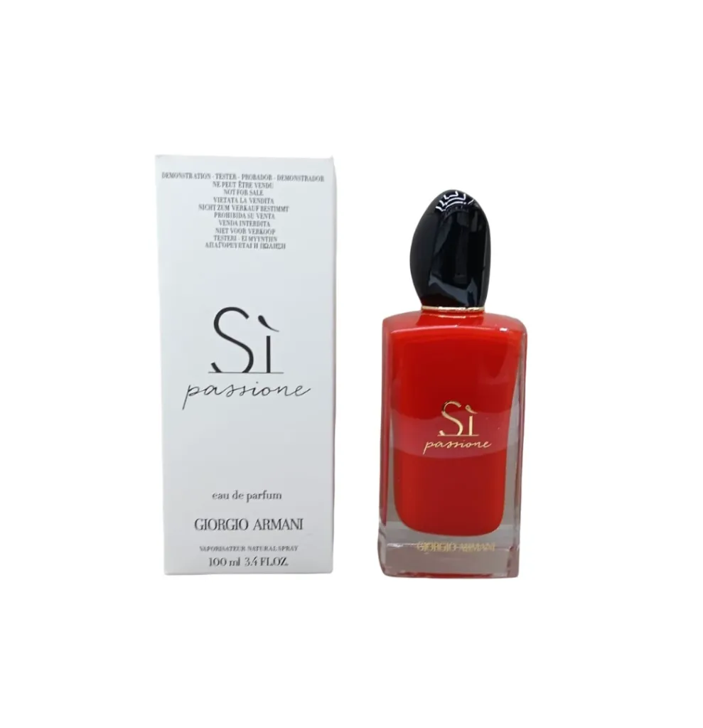 [24-177] Giorgio Armani Sì Passione Eau de Parfum 100ml Tester for Women