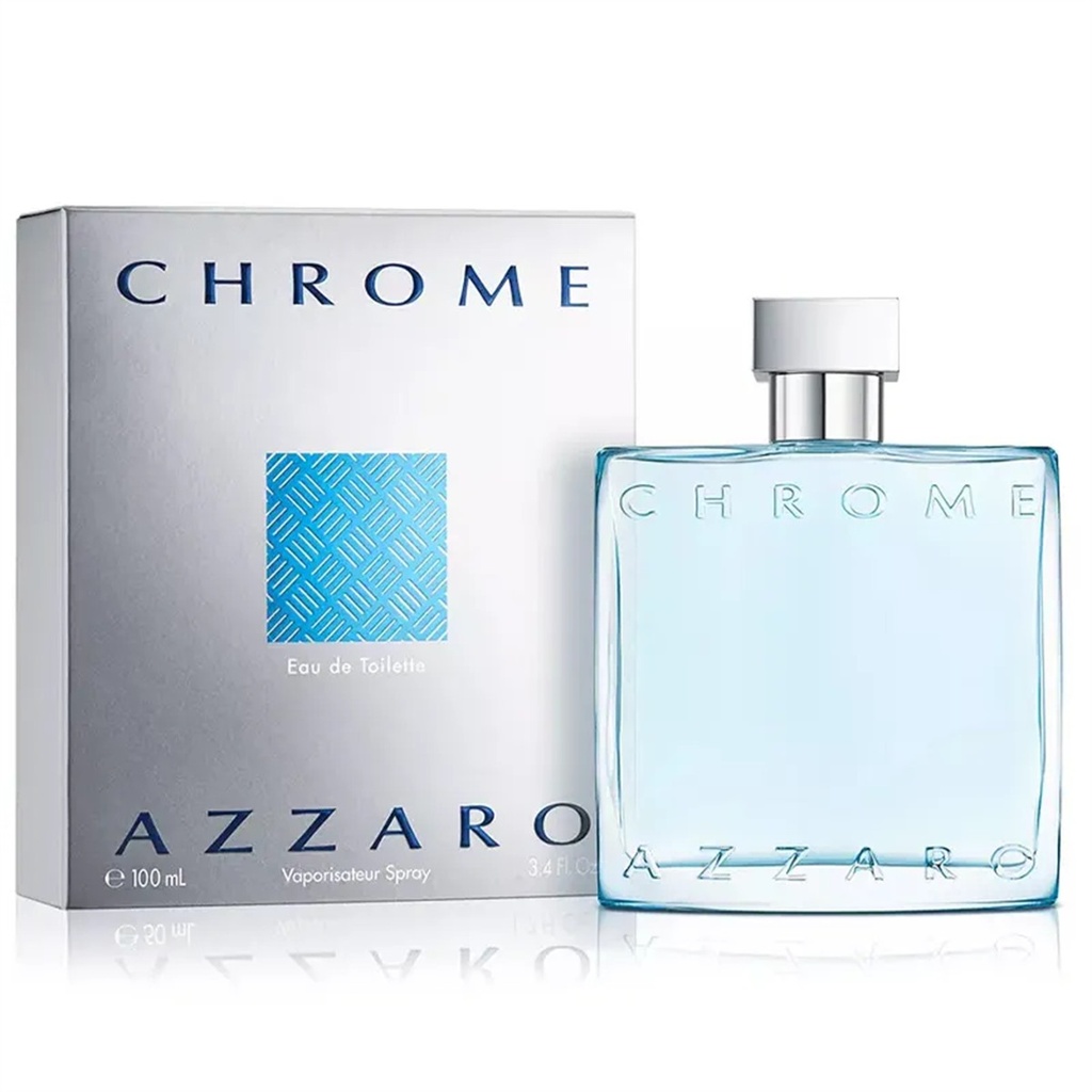 [24-730] Azzaro Chrome Eau de Toilette 100ml for Men