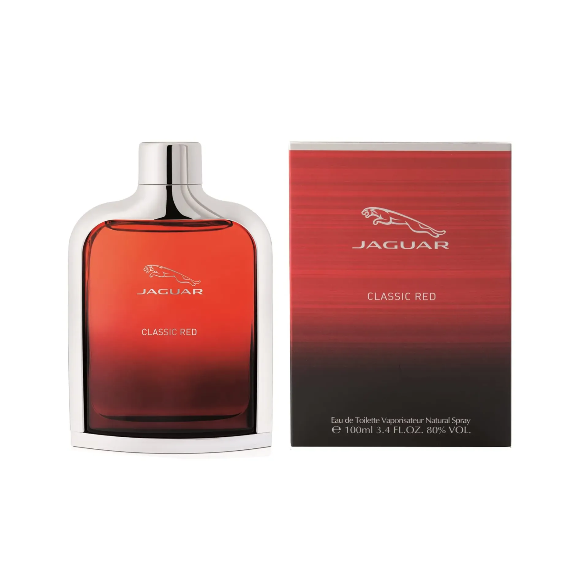 [25-227] Jaguar Classic Red Eau de Toilette 100ml for Men