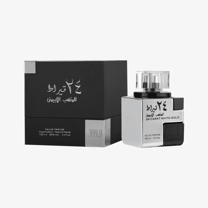 [25-552] Lattafa 24 Carat White Gold Edp 100ml Unisex
