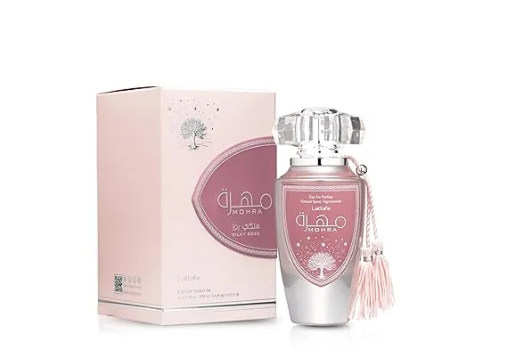 Lattafa Mohra Silky Rose Eau de Parfum for Women 100ml Inspired by Parfums de Marly Delina