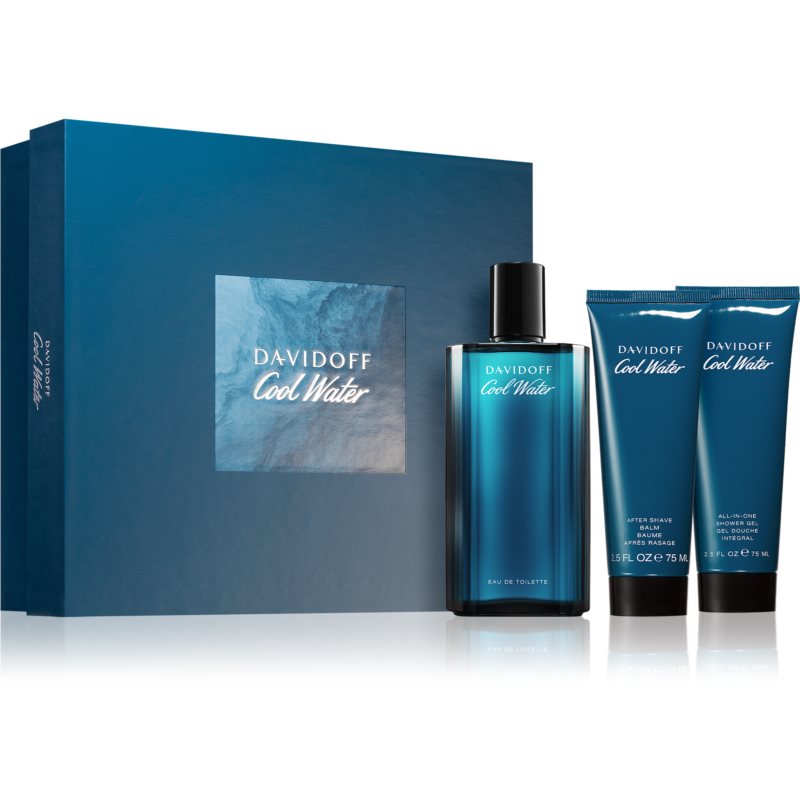 [25-673] Davidoff Cool Water Eau de Toilette for Men 125ml Gift Set