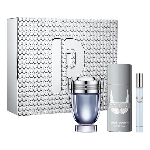 [25-848] Paco Rabanne Invictus Men's Fragrance Set 100ml