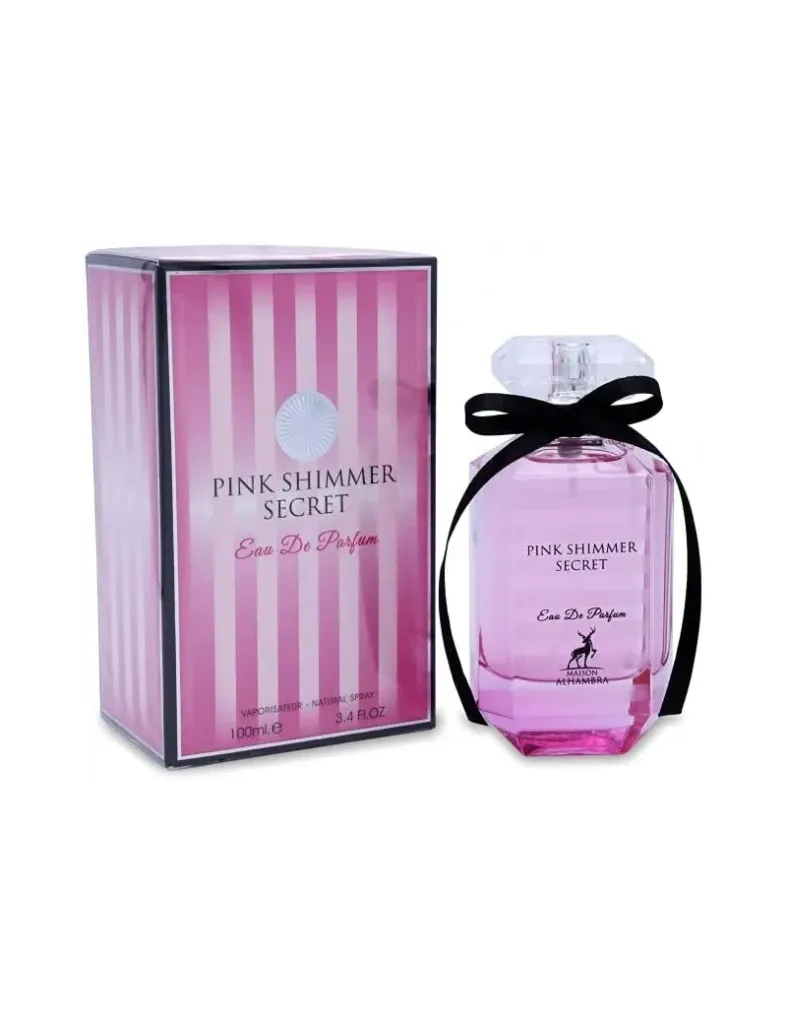 [25-888] Maison Alhambra Pink Shimmer Secret Eau de Parfum 100ml for Women